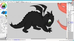 АРТ Дракончика Беззубика