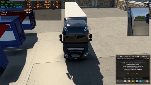 Euro Truck Simulator 2 | Тест | ASUS TUF A15 FA506IU-BQ179 | AMD Ryzen 7 4800H | GTX 1660 Ti смотреть онлайн