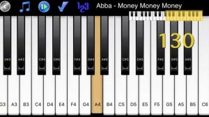 Abba - Money Money Money - How to Play Piano Melody