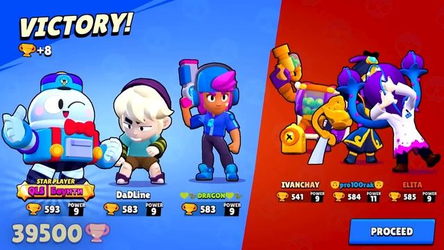 NONSTOP to 41000 TROPHIES Without Collecting TROPHY ROAD + New Brawler BUSTER - Brawl Stars смотреть онлайн