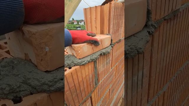 Кладка кирпича на раствор смотреть онлайн