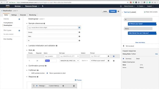 AWS LEX - Build & Deploy Chatbots (A Crash Course) смотреть онлайн