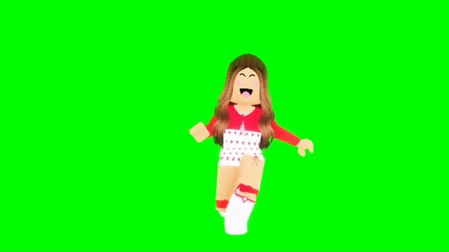 ROBLOX CHARACTER DANCING *red* GREEN SCREEN смотреть онлайн