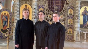 Кристе агсдга («Христос воскресе...» на грузинском)/Troparion of Easter in Georgian/Ქრისტე აღსდგა