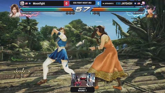 ESG Fight Night #82 - Moonfight (Asuka) vs ESG | JAYDASH (Xiaoyu) Round Robin смотреть онлайн