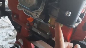 Особенности зимней эксплуатации мотоблока Brait 135 GA или давит масло из двигателя Lifan 170f.