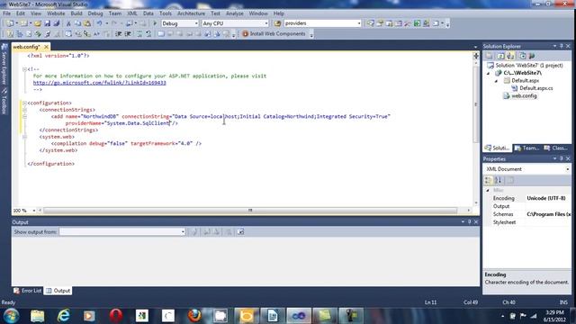 ASP.NET Configurations: Add and Retrieve Connection String смотреть онлайн