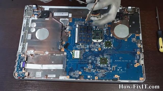 Sony VAIO VPCEF3E1R PCG-71511V Disassembly, Fan Cleaning, and Thermal Paste Replacement Guide смотреть онлайн