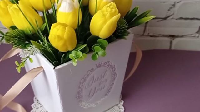 Тюльпани з мила ручної роботи ❤️ смотреть онлайн
