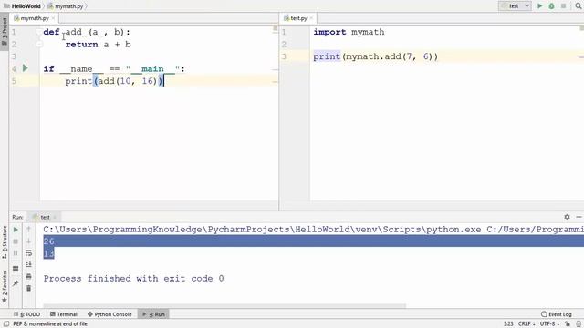 Python Tutorial for Beginners 40 Idea behind if name == ' main ' смотреть онлайн