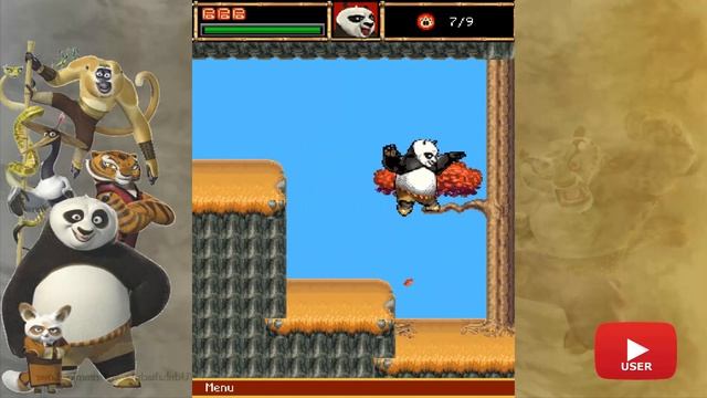 КУНГ-ФУ ПАНДА! ПРОХОЖДЕНИЕ JAVA-ВЕРСИИ ИГРЫ/KUNG FU PANDA JAVA MOBILE GAME(2008) смотреть онлайн
