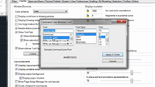 Command Line - Color and Font Options смотреть онлайн