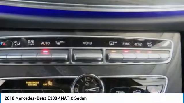 2018 Mercedes-Benz E300 2018 Mercedes-Benz E300 4MATIC Sedan FOR SALE in Brampton, ON 18MB1668 смотреть онлайн