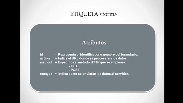 Formularios HTML | Etiqueta form смотреть онлайн