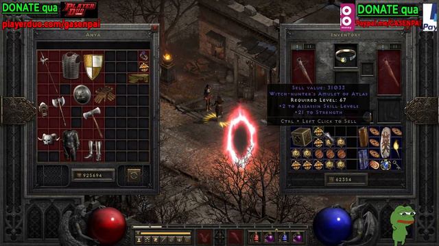 [ Diablo 2 Resurrected ] Gamble 50 mil gold tìm Amulet ngon! | Gasenpai смотреть онлайн