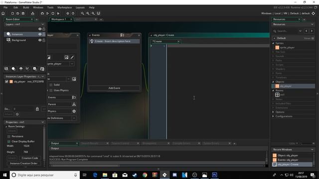PLATAFORMA #0 - Introdução [Game Maker Studio 2] смотреть онлайн