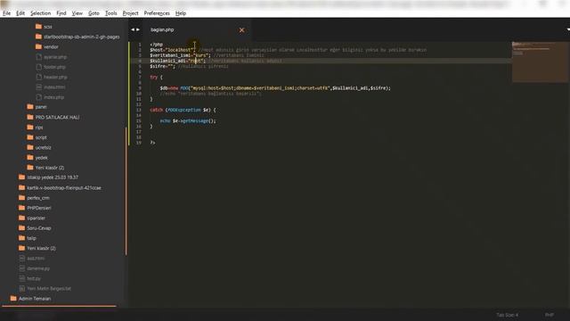 Ders-4 | PDO İle Veritabanı Bağlantı İşlemi | Sipariş Takip Scripti Hazırlama | | PHP-PDO-Bootstrap смотреть онлайн