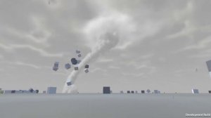 Tornado Simulator Game in Unity