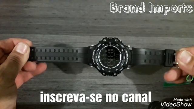 Relogio Smael 1350 preto смотреть онлайн