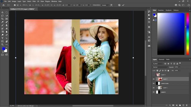 Beautiful "Collage" | Photoshop Crash Course Day 12 of 13 смотреть онлайн
