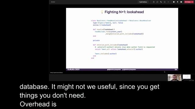 Building high–performance GraphQL APIs (Dmitry Tsepelev) смотреть онлайн