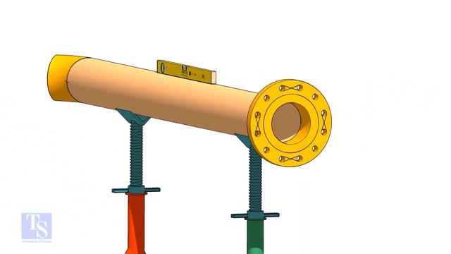 45 DEGREE ELBOW TO FLANGE FITTING TUTORIAL смотреть онлайн