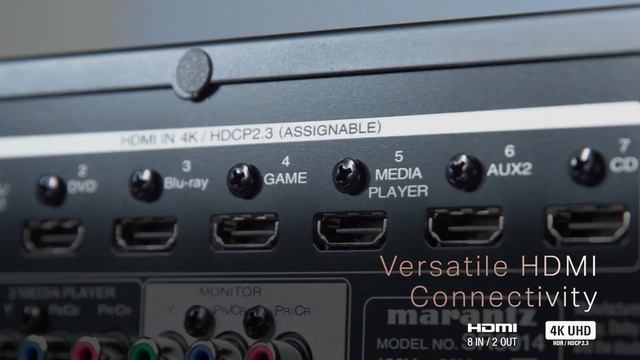 Marantz SR5014 : un ampli audio-vidéo 4K Ultra HD 7.2 avec HEOS et Airplay 2 - Cobra.fr смотреть онлайн