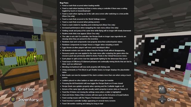 Minecraft Bedrock 1.2.2 OUT NOW ! Change Log Explained! MCPE / Xbox One / Windows 10 смотреть онлайн