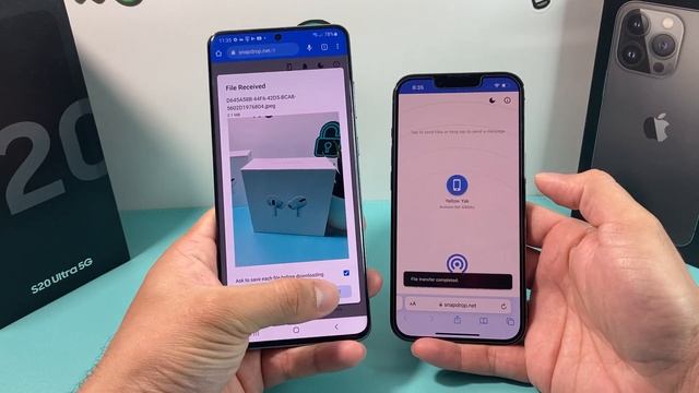 How to AirDrop from iPhone to Android Transfer Photos / Videos Quickly смотреть онлайн