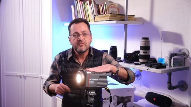 Обзор и сравнение Aputure Amaran 200x Bi Color Амаран как шумит вентилятор