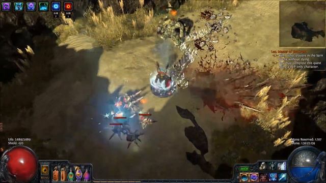 Path of Exile Torment - 1.3 - The Gorge Map Clear смотреть онлайн