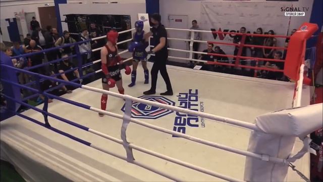 Первый бой Асанова Муьиза клуб Phayaomuaythai открытый ринг по тайскому боксу в клубе Белый лотос. смотреть онлайн