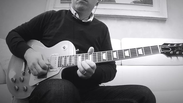 Blues in D / guitar Gibson Les Paul Standard Historic '57 Custom shop & DV Mark amp смотреть онлайн