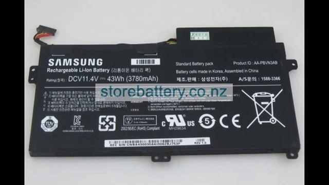 SAMSUNG NP510R5E 11.4V or 10.8V 3780mAh laptop battery original battery смотреть онлайн