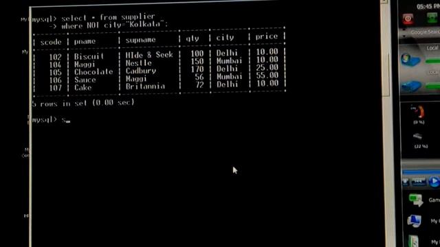 MySQL Commands Part - III смотреть онлайн
