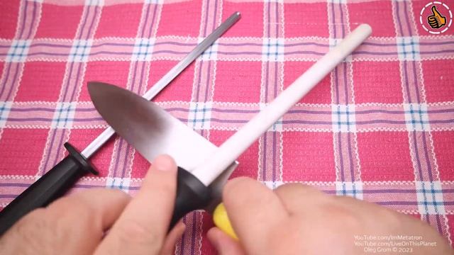 Мусат, как править ножи безопасно. смотреть онлайн