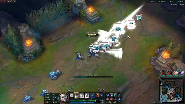 ЕЕ ЛУЧШЕ НЕ КОРМИТЬ! Мастер Гвен показал, как тащить за Швею, играя на центре ➤ He гайд на Гвен смотреть онлайн