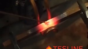 Индукционная пайка меди на установке TESLINE