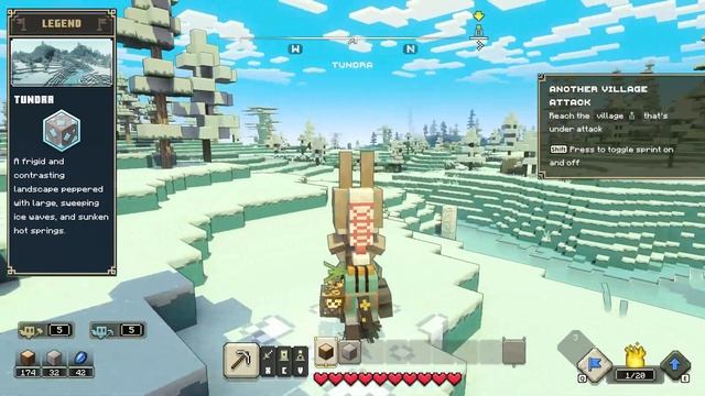 All Minecraft Legends Biomes! смотреть онлайн