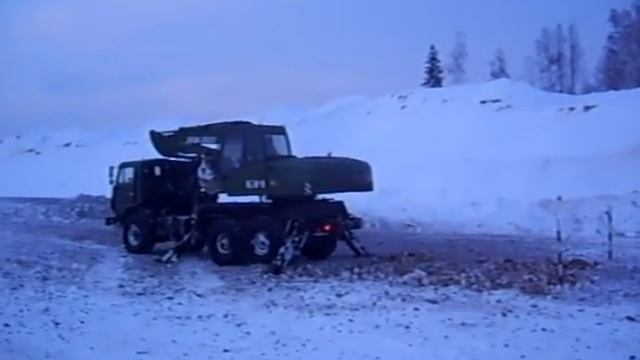 Экскаватор общевойсковой "ЭОВ-3523" смотреть онлайн