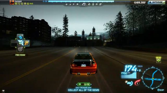 NFS World BMW M3 E46 372km/h смотреть онлайн