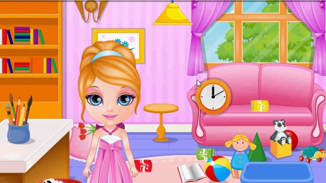 Маленькая Барби игра День Рождение (Baby Barbie Birthday Party) смотреть онлайн