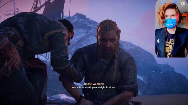 Assassin's Creed Valhalla First Minutes Intro My Reaction THX GAMETEST смотреть онлайн