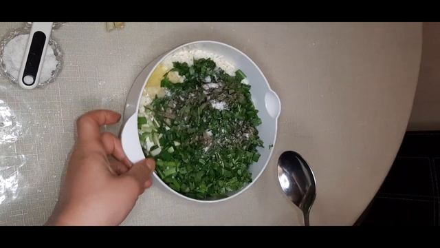 Конвертики из лаваша/Кутаб из лаваша с брынзой и зеленью /Pitta with feta cheese смотреть онлайн