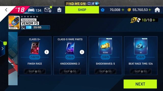 Asphalt 9 | Hennessey Venom F5 Special Event | All Requirements + Rewards смотреть онлайн