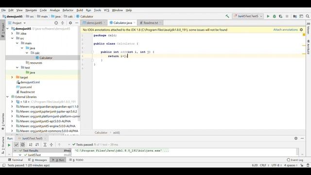 Junit 5 Test Annotation смотреть онлайн