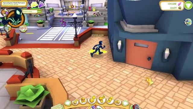 Marvel Super Hero Squad Online Big Time Spider-Man(Level 20)Gameplay смотреть онлайн
