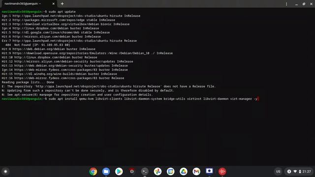 How to install Virtual Machine Manager on your Chromebook? смотреть онлайн