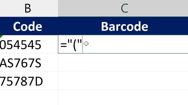 How to Create Barcodes in Excel - الطريقة الأسهل على الإطلاق لإنشاء الباركود في الإكسل смотреть онлайн