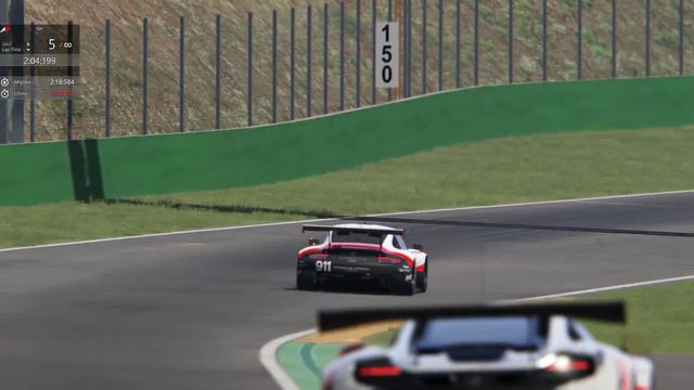 Assetto Corsa 1.16.3 [1440p ULTRA SETTINGS] - Porsche 911 RSR 2017 @Spa 2.17.529 (Online Race) смотреть онлайн